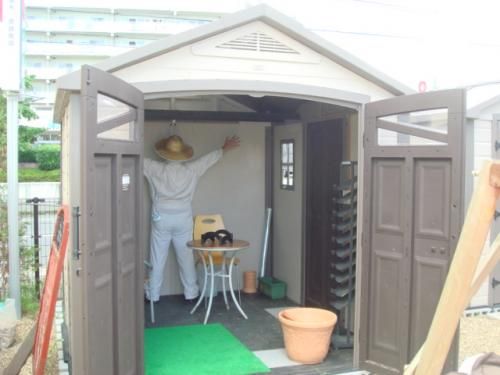 激安おしゃれ物置ケター　サミット